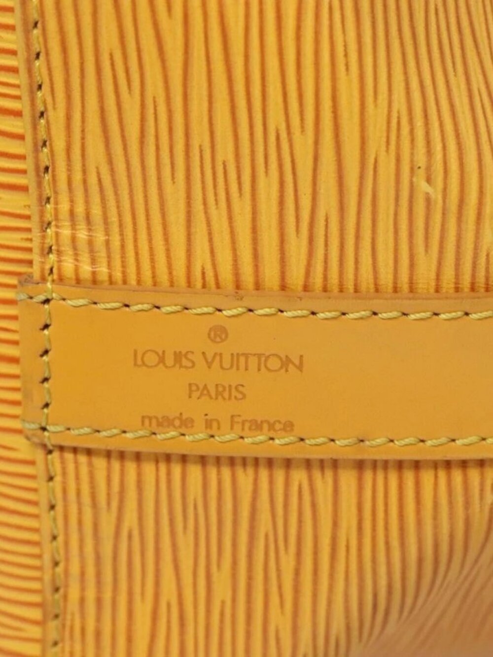 LOUIS VUITTON Epi Petit Noe Shoulder Bag Yellow M44109 LV Auth BD2091 - Picture 13 of 16